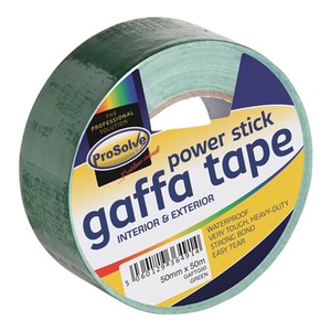 50mmx50m Green TackMax® Polycloth (Duct) Tape